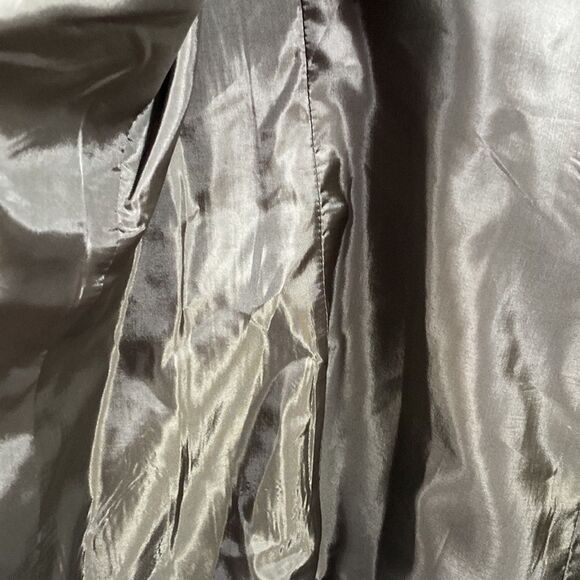 Tahari Arture S Levine Womens Dark Olive Green Blazer Jacket - Picture 7 of 14